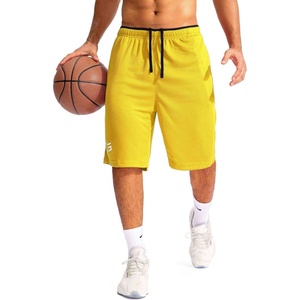 image:imageG Gradual Mens Basketball Shorts with Zipper Pockets Lightweight Quick Dry 11 Long Shorts for Men Athletic GymYellow