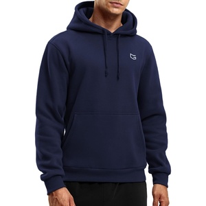 image:imageG Gradual Mens Fleece Hoodies Pullover Soft Warm Athletic Workout Gym Hooded Sweatshirt for Men with PocketsG Navy