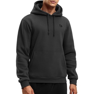 image:imageG Gradual Mens Fleece Hoodies Pullover Soft Warm Athletic Workout Gym Hooded Sweatshirt for Men with PocketsGrey