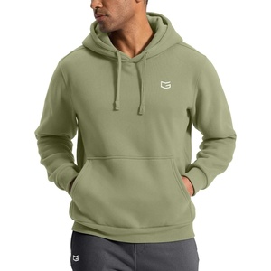 image:imageG Gradual Mens Fleece Hoodies Pullover Soft Warm Athletic Workout Gym Hooded Sweatshirt for Men with PocketsLight Green
