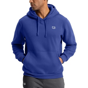 image:imageG Gradual Mens Fleece Hoodies Pullover Soft Warm Athletic Workout Gym Hooded Sweatshirt for Men with PocketsRoyal