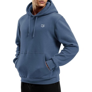 image:imageG Gradual Mens Fleece Hoodies Pullover Soft Warm Athletic Workout Gym Hooded Sweatshirt for Men with PocketsSlate Blue