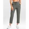 image:imageG Gradual Petite Pants for Women 2426 Ankle Pants 2 Pockets Stretchy 78 Sweatpants for Golf Travel Athletic CasualGrey Sage