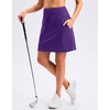 image:imageG Gradual 1618 Skorts for Woman Golf Skirts 3 Pockets Women High Waisted Athletic Skirt Tennis Pickleball Casual SummerDark Purple