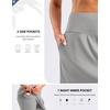 image:imageG Gradual 1618 Skorts for Woman Golf Skirts 3 Pockets Women High Waisted Athletic Skirt Tennis Pickleball Casual SummerGrey
