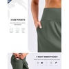image:imageG Gradual 1618 Skorts for Woman Golf Skirts 3 Pockets Women High Waisted Athletic Skirt Tennis Pickleball Casual SummerGrey Sage