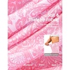 image:imageG Gradual 18 Golf Skirts for Women Zipper Pockets Mid Length Skort with Shorts Underneath High Waist Tennis PickleballPink Paisley