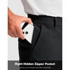 image:imageG Gradual Mens Golf Shorts with 4 Pockets 11 Inseam Stretch Quick Dry Casual Work Dress Shorts for MenBlack