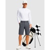 image:imageG Gradual Mens Golf Shorts with 4 Pockets 11 Inseam Stretch Quick Dry Casual Work Dress Shorts for MenDark Grey