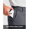 image:imageG Gradual Mens Golf Shorts with 4 Pockets 11 Inseam Stretch Quick Dry Casual Work Dress Shorts for MenDark Grey
