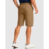 image:imageG Gradual Mens Golf Shorts with 4 Pockets 11 Inseam Stretch Quick Dry Casual Work Dress Shorts for MenDark Khaki