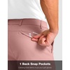 image:imageG Gradual Mens Golf Shorts with 4 Pockets 11 Inseam Stretch Quick Dry Casual Work Dress Shorts for MenDusty Pink