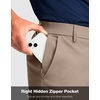 image:imageG Gradual Mens Golf Shorts with 4 Pockets 11 Inseam Stretch Quick Dry Casual Work Dress Shorts for MenMineral Brown