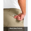 image:imageG Gradual Mens Golf Shorts with 4 Pockets 11 Inseam Stretch Quick Dry Casual Work Dress Shorts for MenMountain Olive