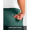 image:imageG Gradual Mens Golf Shorts with 4 Pockets 11 Inseam Stretch Quick Dry Casual Work Dress Shorts for MenSpruce Green