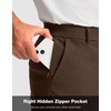 image:imageG Gradual Mens Golf Shorts with 4 Pockets 11 Inseam Stretch Quick Dry Casual Work Dress Shorts for MenTdark Brown