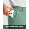 image:imageG Gradual Mens Golf Shorts with 4 Pockets 11 Inseam Stretch Quick Dry Casual Work Dress Shorts for MenViridian Green