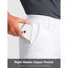 image:imageG Gradual Mens Golf Shorts with 4 Pockets 11 Inseam Stretch Quick Dry Casual Work Dress Shorts for MenWhite