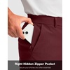 image:imageG Gradual Mens Golf Shorts with 4 Pockets 11 Inseam Stretch Quick Dry Casual Work Dress Shorts for MenWine