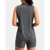 image:imageG Gradual Womens Sleeveless Golf Polo ShirtsCharcoal