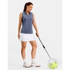 image:imageG Gradual Womens Sleeveless Golf Polo ShirtsDusty Blue Heather