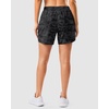 image:imageG Gradual 57 Athletic Running Shorts for Women with 2 Zipper Pockets  Lightweight Quick Dry Breathable Wellfitting Workout Gym Walking Summer Dolphin Hem Builtin LinerGrey Camo