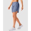 image:imageG Gradual 57 Athletic Running Shorts for Women with 2 Zipper Pockets  Lightweight Quick Dry Breathable Wellfitting Workout Gym Walking Summer Dolphin Hem Builtin LinerStone Blue