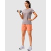 image:imageG Gradual 57 Athletic Running Shorts for Women with 2 Zipper Pockets  Lightweight Quick Dry Breathable Wellfitting Workout Gym Walking Summer Dolphin Hem Builtin LinerRed Coral