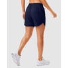 image:imageG Gradual 57 Athletic Running Shorts for Women with 2 Zipper Pockets  Lightweight Quick Dry Breathable Wellfitting Workout Gym Walking Summer Dolphin Hem Builtin LinerNavy
