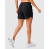 image:imageG Gradual 57 Athletic Running Shorts for Women with 2 Zipper Pockets  Lightweight Quick Dry Breathable Wellfitting Workout Gym Walking Summer Dolphin Hem Builtin LinerBlack