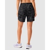 image:imageG Gradual 57 Athletic Running Shorts for Women with 2 Zipper Pockets  Lightweight Quick Dry Breathable Wellfitting Workout Gym Walking Summer Dolphin Hem Builtin LinerGrey Camo