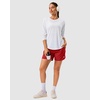 image:imageG Gradual 57 Athletic Running Shorts for Women with 2 Zipper Pockets  Lightweight Quick Dry Breathable Wellfitting Workout Gym Walking Summer Dolphin Hem Builtin LinerRed