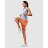 image:imageG Gradual 57 Athletic Running Shorts for Women with 2 Zipper Pockets  Lightweight Quick Dry Breathable Wellfitting Workout Gym Walking Summer Dolphin Hem Builtin LinerRed Coral