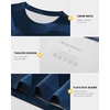 image:imageG Gradual Boys Athletic Shirts Dry Fit Kids UPF 50 Rash Guard Swim TShirts Short Sleeve Baseball Undershirt for KidsGraphic Blue