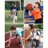 image:imageG Gradual Boys Athletic Shirts Dry Fit Kids UPF 50 Rash Guard Swim TShirts Short Sleeve Baseball Undershirt for KidsGraphic Blue