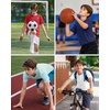 image:imageG Gradual Boys Athletic Shirts Dry Fit Kids UPF 50 Rash Guard Swim TShirts Short Sleeve Baseball Undershirt for KidsLight Blue