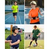 image:imageG Gradual Boys Athletic Shirts Dry Fit Kids UPF 50 Rash Guard Swim TShirts Short Sleeve Baseball Undershirt for KidsNeon Yellow