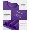 image:imageG Gradual Boys Athletic Shirts Dry Fit Kids UPF 50 Rash Guard Swim TShirts Short Sleeve Baseball Undershirt for KidsPurple