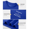 image:imageG Gradual Boys Athletic Shirts Dry Fit Kids UPF 50 Rash Guard Swim TShirts Short Sleeve Baseball Undershirt for KidsRoyal Blue