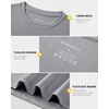 image:imageG Gradual Boys Athletic Shirts Dry Fit Kids UPF 50 Rash Guard Swim TShirts Short Sleeve Baseball Undershirt for KidsSilver