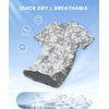 image:imageG Gradual Boys Athletic Shirts Dry Fit Kids UPF 50 Rash Guard Swim TShirts Short Sleeve Baseball Undershirt for KidsSilver Camo