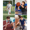 image:imageG Gradual Boys Athletic Shirts Dry Fit Kids UPF 50 Rash Guard Swim TShirts Short Sleeve Baseball Undershirt for KidsWhite Camo
