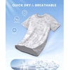 image:imageG Gradual Boys Athletic Shirts Dry Fit Kids UPF 50 Rash Guard Swim TShirts Short Sleeve Baseball Undershirt for KidsWhite Camo