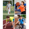image:imageG Gradual Boys Athletic Shirts Dry Fit Kids UPF 50 Rash Guard Swim TShirts Short Sleeve Baseball Undershirt for KidsYellow
