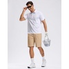 image:imageG Gradual Mens Golf Shirt Short Sleeve Print Polo Shirts for Men  Dry Fit Breathable Lightweight Stretchy Soft Moisture Wicking Comfort Collared CasualGrey Sea Wave