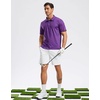 image:imageG Gradual Mens Golf Shirt Short Sleeve Print Polo Shirts for Men  Dry Fit Breathable Lightweight Stretchy Soft Moisture Wicking Comfort Collared CasualRosepinkoxhead