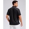 image:imageG Gradual Mens Golf Shirt Short Sleeve Print Polo Shirts for Men  Dry Fit Breathable Lightweight Stretchy Soft Moisture Wicking Comfort Collared CasualGolfclubsblack