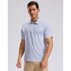 image:imageG Gradual Mens Golf Shirt Short Sleeve Print Polo Shirts for Men  Dry Fit Breathable Lightweight Stretchy Soft Moisture Wicking Comfort Collared CasualCirclegeometric