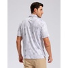 image:imageG Gradual Mens Golf Shirt Short Sleeve Print Polo Shirts for Men  Dry Fit Breathable Lightweight Stretchy Soft Moisture Wicking Comfort Collared CasualTriangulargeometry