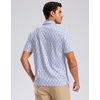 image:imageG Gradual Mens Golf Shirt Short Sleeve Print Polo Shirts for Men  Dry Fit Breathable Lightweight Stretchy Soft Moisture Wicking Comfort Collared CasualCirclegeometric
